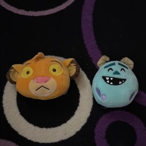 Disney Simba and Sulley Plush Toys